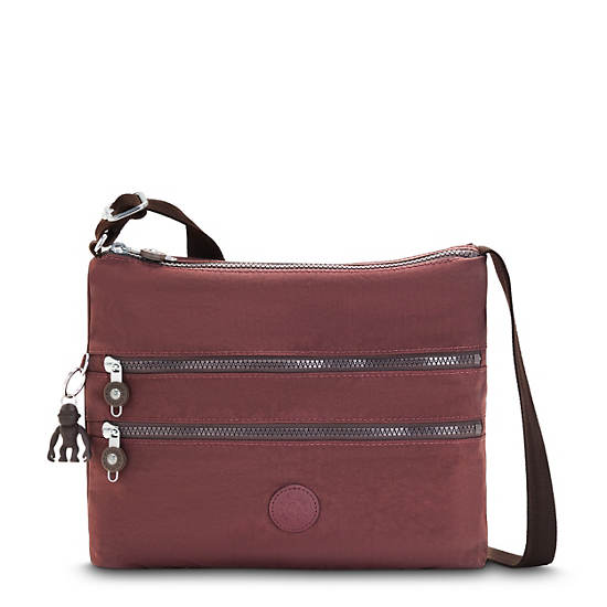 Kipling Alvar Crossbody Bags Mahogany | CA 1063QM